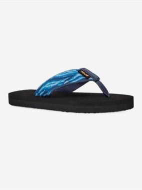 NWT Teva Flip Flop Sandals- Blue (Sz 11)